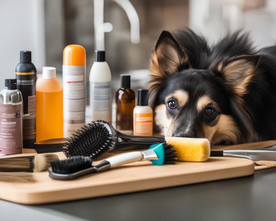 Preparations for pet grooming