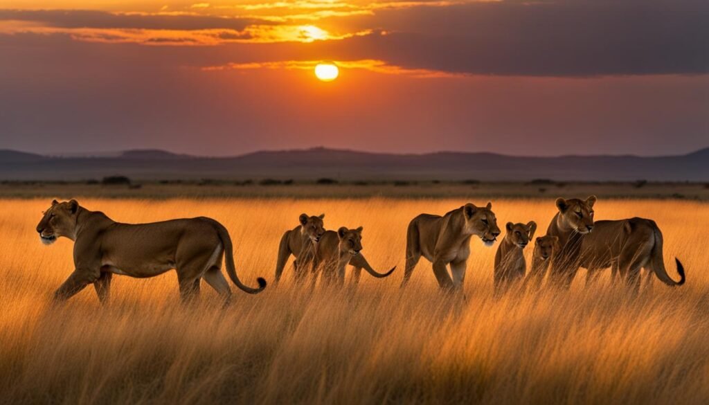 Serengeti predators