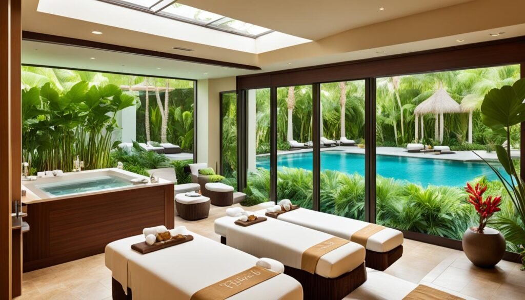 luxury spa resort